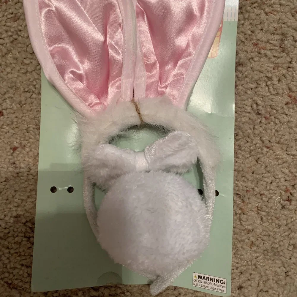 Happy Easter Bunny accessories costume set